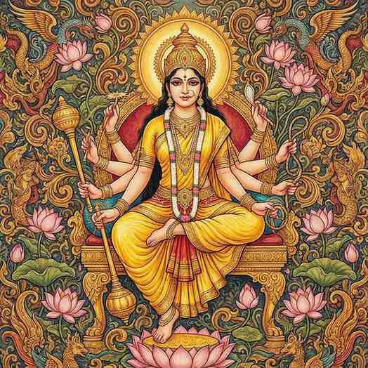 Goddess Baglamukhi